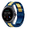 Strap-it Strap-it Correa acero Fossil Gen 5e 44mm (azul/dorado) Strap-it Strap-it Correa acero Fossil Gen 5e 44mm (azul/dorado)