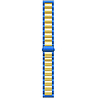 Strap-it Strap-it Correa acero Fossil Gen 6 44mm (azul/dorado) Strap-it Strap-it Correa acero Fossil Gen 6 44mm (azul/dorado)