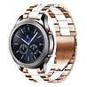 Strap-it Strap-it Correa acero Samsung Gear S3 (oro rosa/blanco) Strap-it Strap-it Correa acero Samsung Gear S3 (oro rosa/blanco)