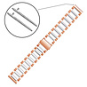 Strap-it Strap-it Correa acero Fossil Gen 6 44mm (oro rosa/blanco) Strap-it Strap-it Correa acero Fossil Gen 6 44mm (oro rosa/blanco)