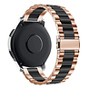 Strap-it Strap-it Correa acero Huawei Watch GT 3 Pro 43mm (oro rosa/negro) Strap-it Strap-it Correa acero Huawei Watch GT 3 Pro 43mm (oro rosa/negro)