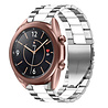 Strap-it Strap-it Correa acero Samsung Galaxy Watch 3 41mm (plata/blanco) Strap-it Strap-it Correa acero Samsung Galaxy Watch 3 41mm (plata/blanco)