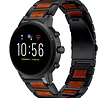 Strap-it Strap-it Correa madera/acero Fossil Gen 5 (negro) Strap-it Strap-it Correa madera/acero Fossil Gen 5 (negro)