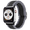 Strap-it Strap-it Correa ajustable nylon tejido Apple Watch (negro/gris) Strap-it Strap-it Correa ajustable nylon tejido Apple Watch (negro/gris)