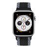 Strap-it Strap-it Correa ajustable nylon tejido Apple Watch (negro/gris) Strap-it Strap-it Correa ajustable nylon tejido Apple Watch (negro/gris)