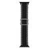 Strap-it Strap-it Correa ajustable nylon tejido Apple Watch (negro/gris) Strap-it Strap-it Correa ajustable nylon tejido Apple Watch (negro/gris)