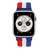 Strap-it Strap-it Correa ajustable nylon tejido Apple Watch (rojo/blanco/azul) Strap-it Strap-it Correa ajustable nylon tejido Apple Watch (rojo/blanco/azul)