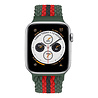 Strap-it Strap-it Correa ajustable nylon tejido Apple Watch (rojo/negro/verde) Strap-it Strap-it Correa ajustable nylon tejido Apple Watch (rojo/negro/verde)