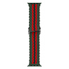 Strap-it Strap-it Correa ajustable nylon tejido Apple Watch (rojo/negro/verde) Strap-it Strap-it Correa ajustable nylon tejido Apple Watch (rojo/negro/verde)