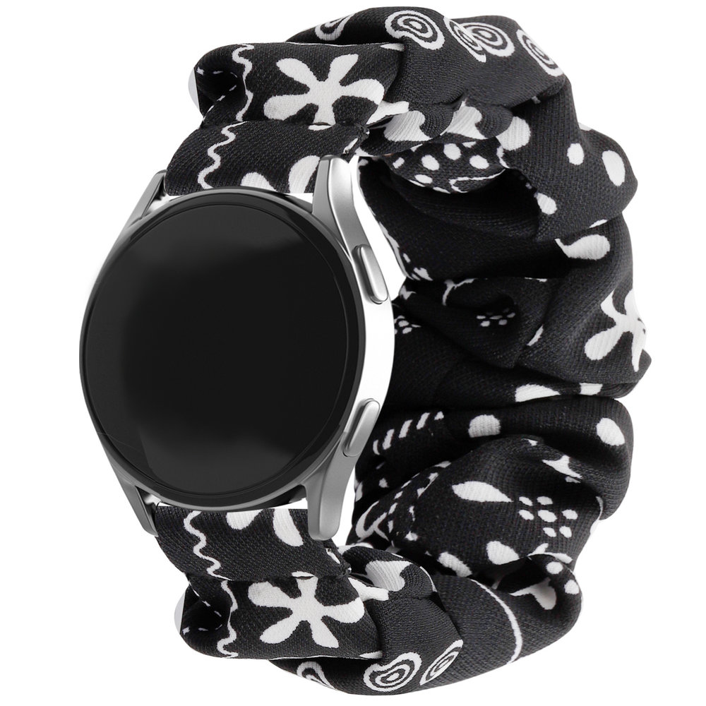 Strap-it Strap-it Correa Scrunchie Samsung Galaxy Watch Active (mezcla negro) Strap-it Strap-it Correa Scrunchie Samsung Galaxy Watch Active (mezcla negro)