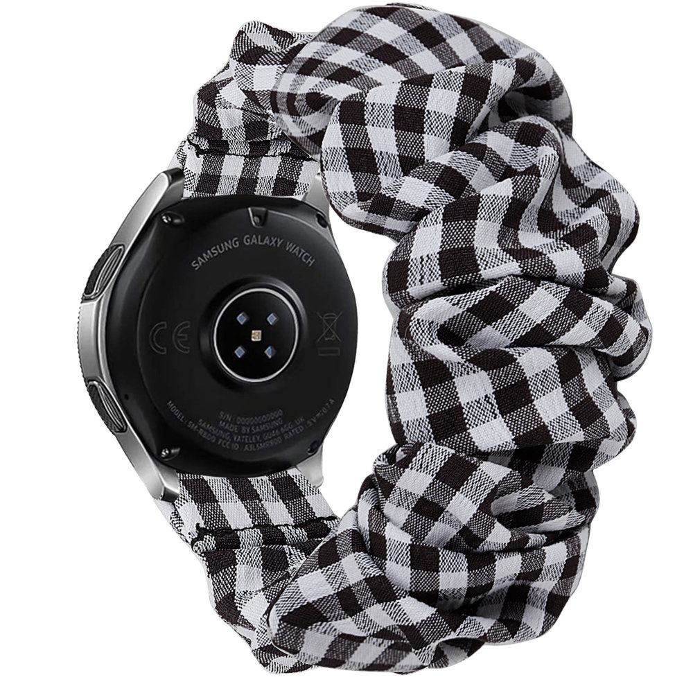 Strap-it Strap-it Correa Scrunchie Samsung Galaxy Watch 4 Classic 46mm (cuadros) Strap-it Strap-it Correa Scrunchie Samsung Galaxy Watch 4 Classic 46mm (cuadros)