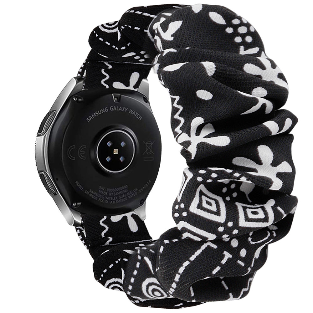 Strap-it Strap-it Correa Scrunchie Honor Magic Watch 2 42mm (mezcla negros) Strap-it Strap-it Correa Scrunchie Honor Magic Watch 2 42mm (mezcla negros)