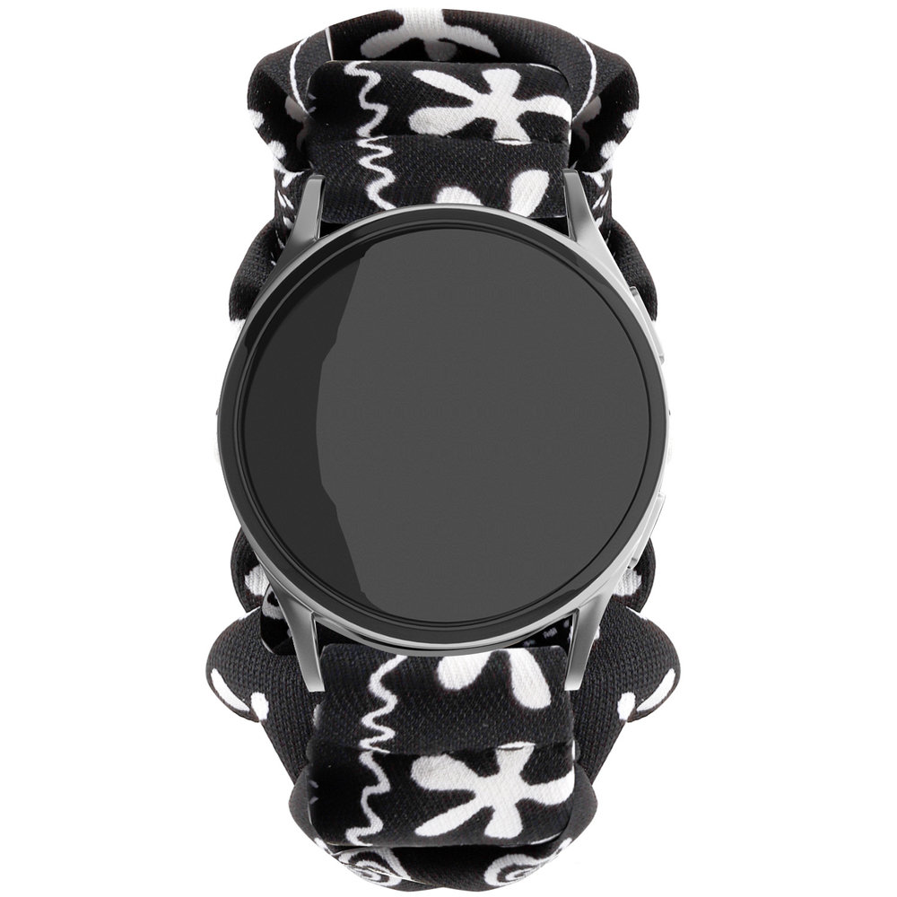 Strap-it Strap-it Correa Scrunchie Honor Magic Watch 2 42mm (mezcla negros) Strap-it Strap-it Correa Scrunchie Honor Magic Watch 2 42mm (mezcla negros)