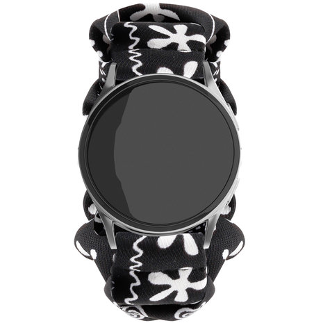 Strap-it Strap-it Correa Scrunchie Honor Magic Watch 2 42mm (mezcla negros) Strap-it Strap-it Correa Scrunchie Honor Magic Watch 2 42mm (mezcla negros)