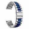 Strap-it Strap-it Correa acero Polar Ignite 3 (plata/azul) Strap-it Strap-it Correa acero Polar Ignite 3 (plata/azul)