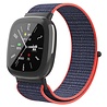 Strap-it Strap-it Correa nylon Fitbit Sense 2 (azul marino/fluor) Strap-it Strap-it Correa nylon Fitbit Sense 2 (azul marino/fluor)