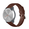 Strap-it Strap-it Correa cuero Garmin Vivomove 3s - 39mm - marrón rojo Strap-it Strap-it Correa cuero Garmin Vivomove 3s - 39mm - marrón rojo