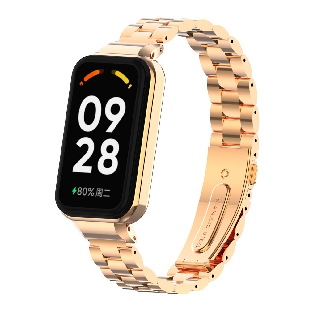Strap-it Strap-it Correa acero Xiaomi Redmi Smart Band 2 (or rosa) Strap-it Strap-it Correa acero Xiaomi Redmi Smart Band 2 (or rosa)