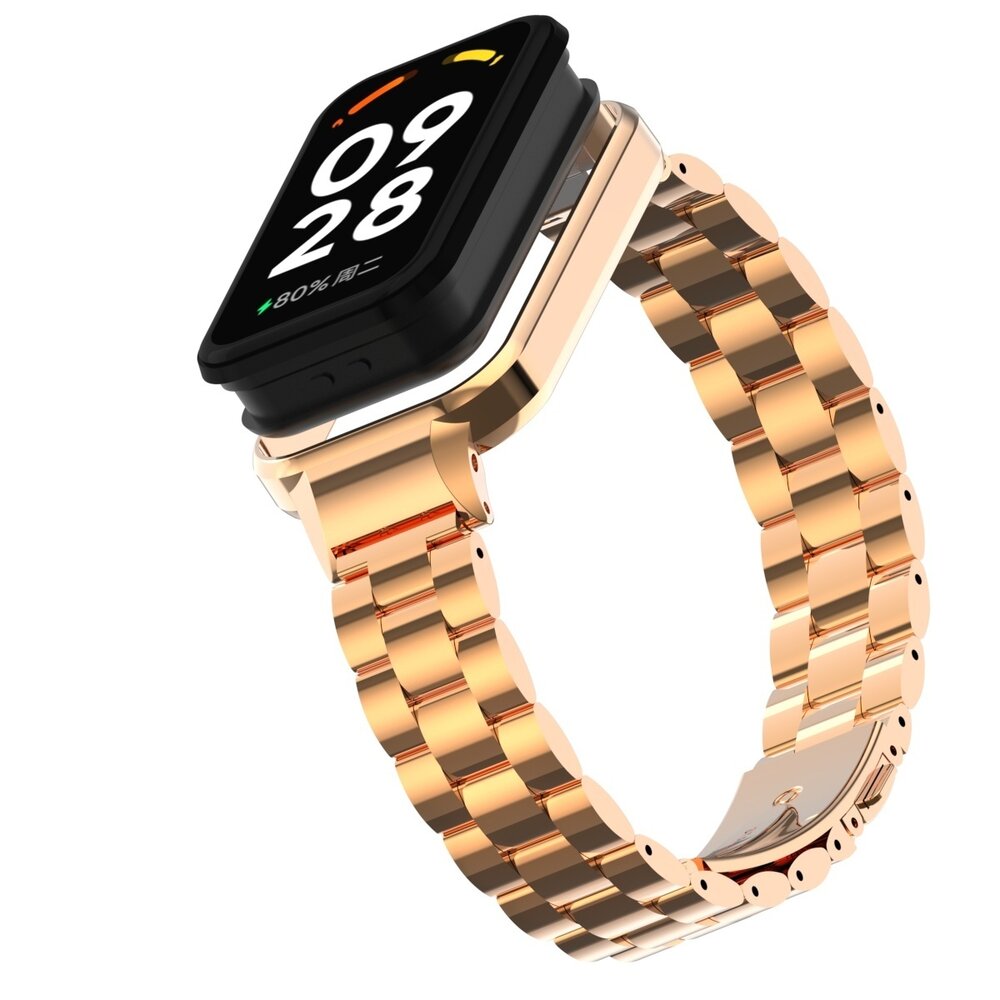 Strap-it Strap-it Correa acero Xiaomi Redmi Smart Band 2 (or rosa) Strap-it Strap-it Correa acero Xiaomi Redmi Smart Band 2 (or rosa)