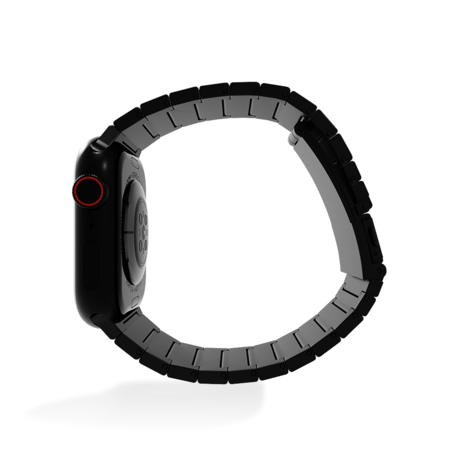 Strap-it Strap-it Correa titanio de lujo Apple Watch (negro) Strap-it Strap-it Correa titanio de lujo Apple Watch (negro)