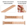 Strap-it Strap-it Correa acero Loop Apple Watch (or rosa) Strap-it Strap-it Correa acero Loop Apple Watch (or rosa)