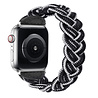 Strap-it Strap-it Correa nylon trenzado Apple Watch (negro/blanco) Strap-it Strap-it Correa nylon trenzado Apple Watch (negro/blanco)