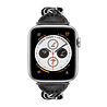 Strap-it Strap-it Correa nylon trenzado Apple Watch (negro/blanco) Strap-it Strap-it Correa nylon trenzado Apple Watch (negro/blanco)
