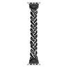 Strap-it Strap-it Correa nylon trenzado Apple Watch (negro/blanco) Strap-it Strap-it Correa nylon trenzado Apple Watch (negro/blanco)
