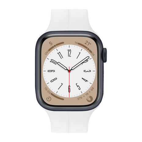 Strap-it Strap-it Correa deportiva D-Buckle Apple Watch (blanco) Strap-it Strap-it Correa deportiva D-Buckle Apple Watch (blanco)