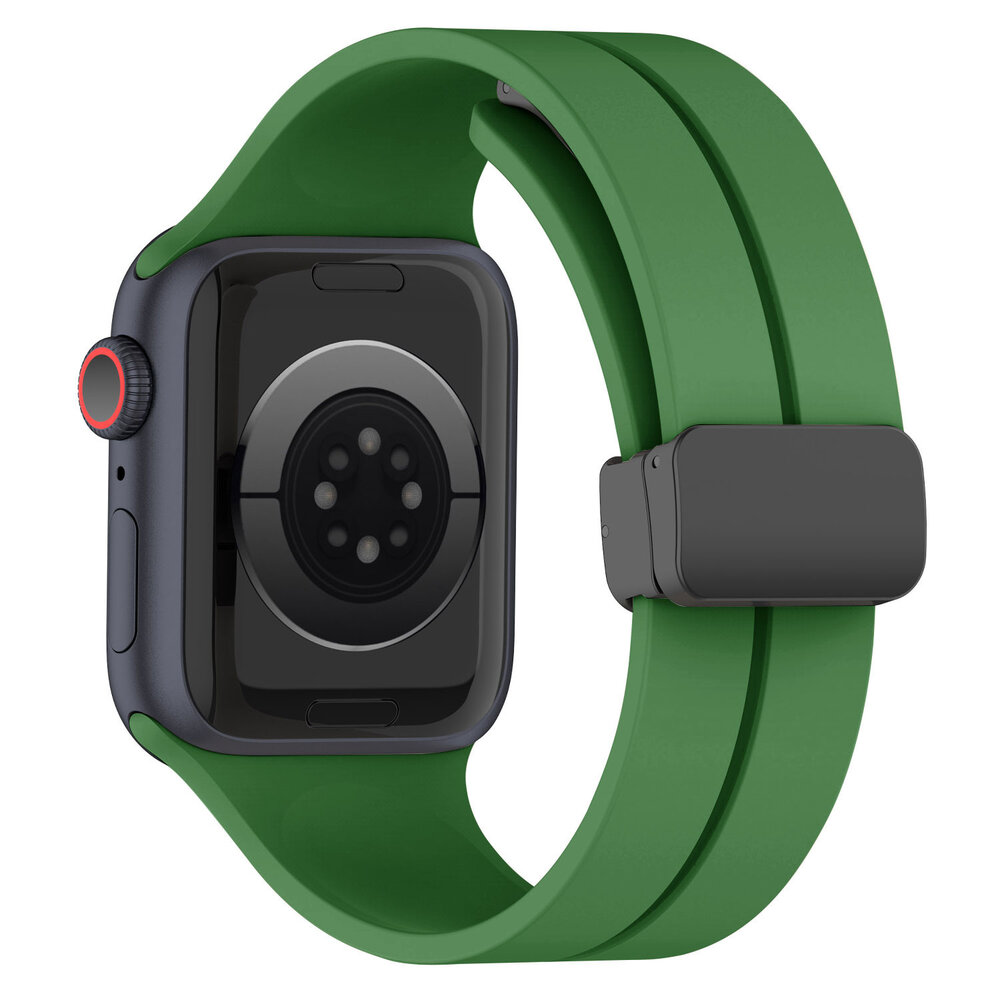Strap-it Strap-it Correa deportiva D-Buckle Apple Watch (verde ejercito) Strap-it Strap-it Correa deportiva D-Buckle Apple Watch (verde ejercito)