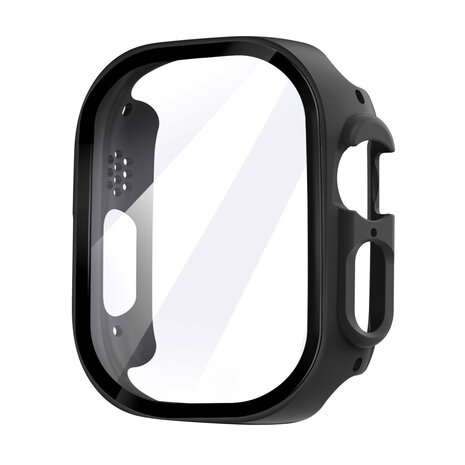 Funda rigida con vidrio Apple Watch Ultra 49mm negro Correasmartwatch.es