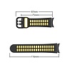 Strap-it Strap-it Correa casilla deportiva Samsung Galaxy Watch 4 Classic 42mm (negro/amarillo) Strap-it Strap-it Correa casilla deportiva Samsung Galaxy Watch 4 Classic 42mm (negro/amarillo)