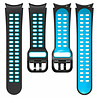 Strap-it Strap-it Correa casilla deportiva Samsung Galaxy Watch 4 Classic 46mm (negro/azul claro) Strap-it Strap-it Correa casilla deportiva Samsung Galaxy Watch 4 Classic 46mm (negro/azul claro)