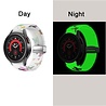 Strap-it Strap-it Correa brillan en la oscuridad D-Buckle Samsung Galaxy Watch 4 Classic 42mm mariposa Strap-it Strap-it Correa brillan en la oscuridad D-Buckle Samsung Galaxy Watch 4 Classic 42mm mariposa