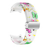 Strap-it Strap-it Correa brillan en la oscuridad D-Buckle Samsung Galaxy Watch 4 40mm mariposa Strap-it Strap-it Correa brillan en la oscuridad D-Buckle Samsung Galaxy Watch 4 40mm mariposa