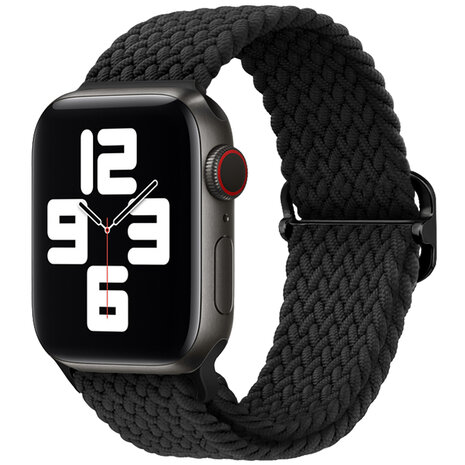 Strap-it Strap-it Correa nylon fruncido Apple Watch (negro) Strap-it Strap-it Correa nylon fruncido Apple Watch (negro)
