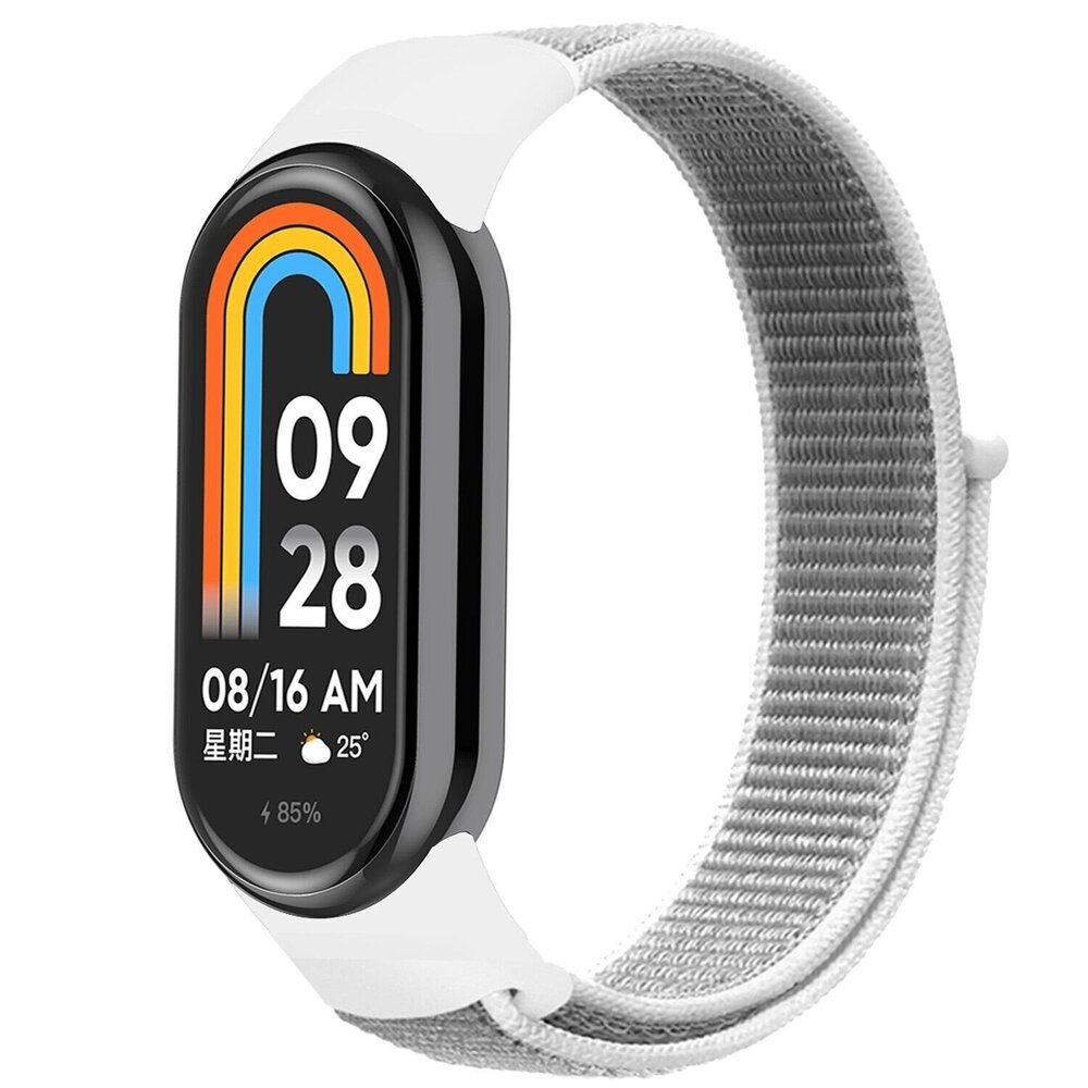 Strap-it Strap-it Correa nylon Xiaomi Smart Band 8 (gris) Strap-it Strap-it Correa nylon Xiaomi Smart Band 8 (gris)