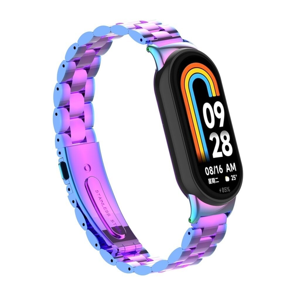 Correa acero Xiaomi Smart Band 8 (nacarada) 