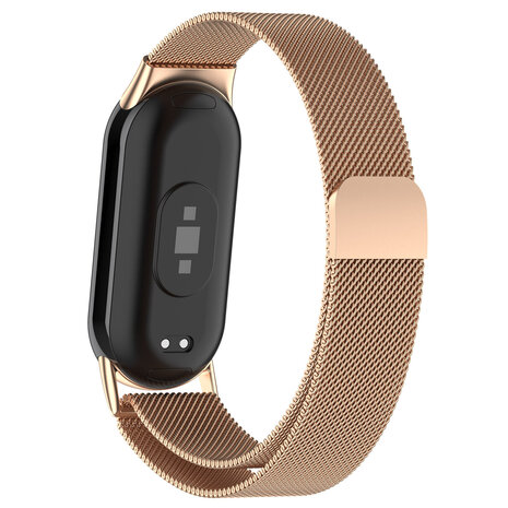 Strap-it Strap-it Correa milanesa Xiaomi Smart Band 8 (oro rosa) Strap-it Strap-it Correa milanesa Xiaomi Smart Band 8 (oro rosa)