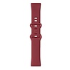 Strap-it Strap-it Correa silicona clásica Fitbit Sense (vino rojo) Strap-it Strap-it Correa silicona clásica Fitbit Sense (vino rojo)