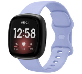 Strap-it Correa silicona clásica Fitbit Sense 2 (lavanda)