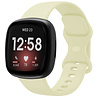 Strap-it Strap-it Correa silicona clásica Fitbit Versa 3 (amarillo pálido) Strap-it Strap-it Correa silicona clásica Fitbit Versa 3 (amarillo pálido)