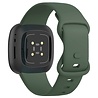 Strap-it Strap-it Correa silicona clásica Fitbit Versa 3 (verde oscuro) Strap-it Strap-it Correa silicona clásica Fitbit Versa 3 (verde oscuro)