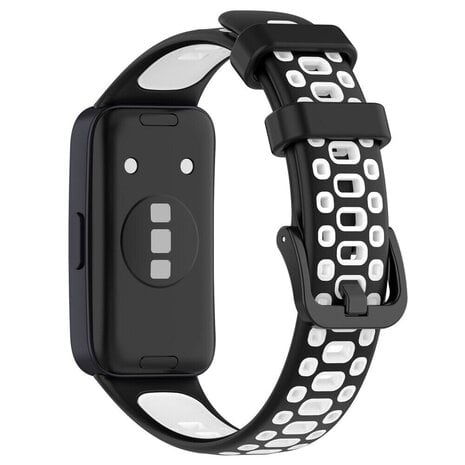 Strap-it Strap-it Correa esportiva Huawei Band 8 (negro/blanco) Strap-it Strap-it Correa esportiva Huawei Band 8 (negro/blanco)