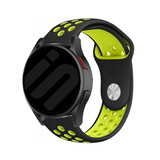 Strap-it Correa deportiva Samsung Galaxy Watch 6 - 40mm (negro/amarillo) Strap-it Correa deportiva Samsung Galaxy Watch 6 - 40mm (negro/amarillo)