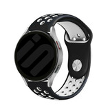 Strap-it Correa deportiva Samsung Galaxy Watch 6 - 40mm (negro/blanco) Strap-it Correa deportiva Samsung Galaxy Watch 6 - 40mm (negro/blanco)