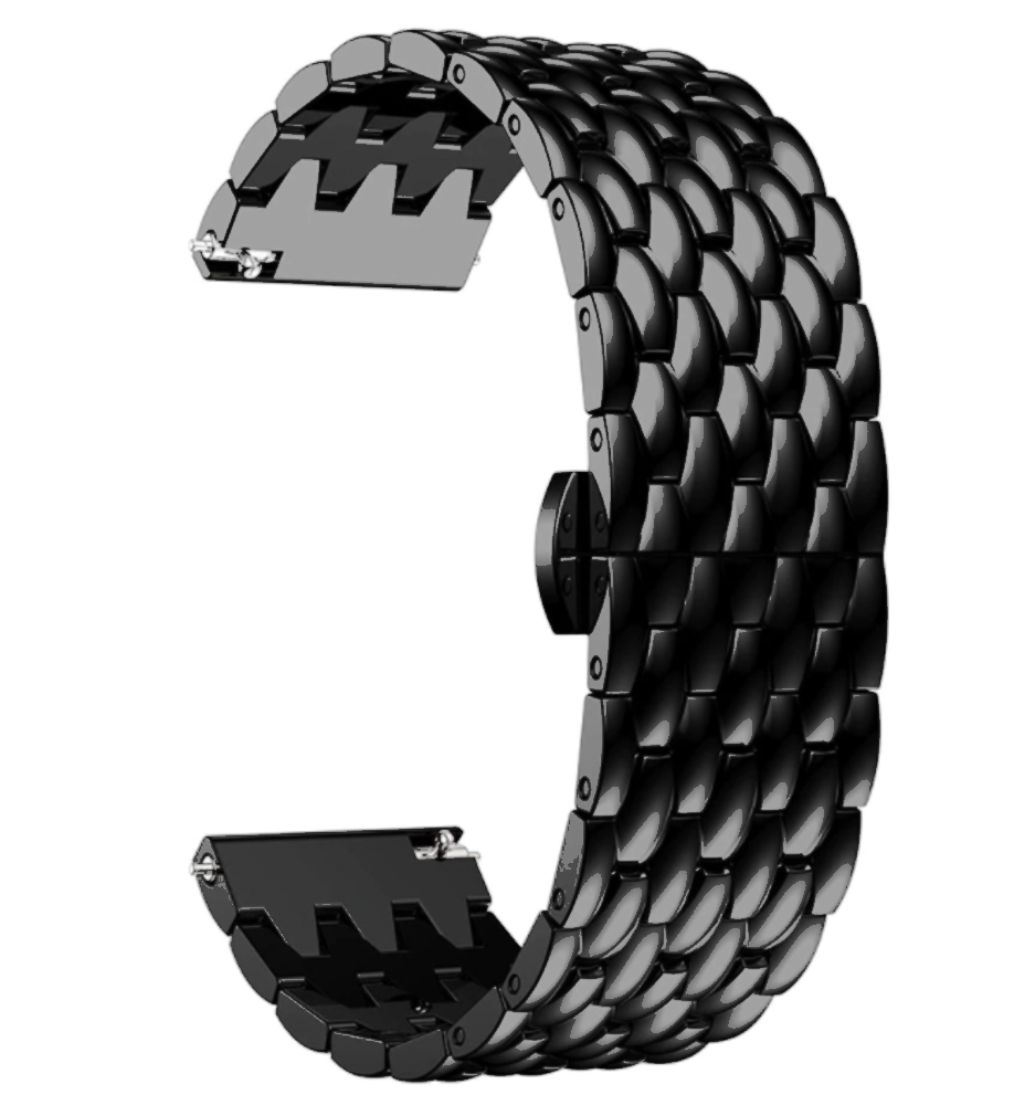 Strap-it Strap-it Correa acero dragón Samsung Galaxy Watch 6 - 40mm (negro) Strap-it Strap-it Correa acero dragón Samsung Galaxy Watch 6 - 40mm (negro)