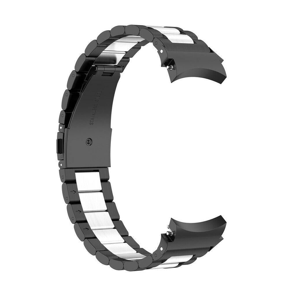 Strap-it Strap-it Correa acero Samsung Galaxy Watch 6 - 40mm (negro/plata) Strap-it Strap-it Correa acero Samsung Galaxy Watch 6 - 40mm (negro/plata)