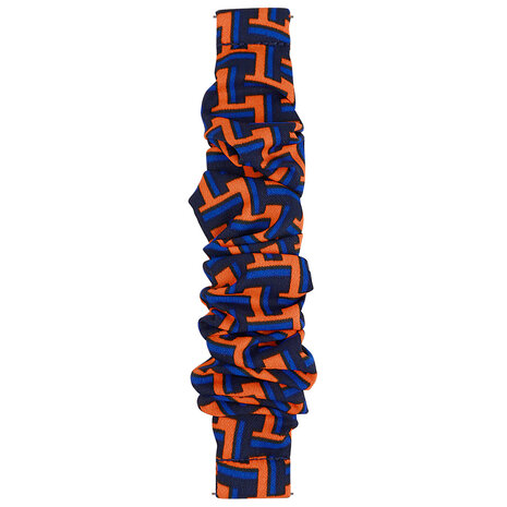 Strap-it Strap-it Correa coletero Samsung Galaxy Watch 6 - 44mm (negro/naranja/azul) Strap-it Strap-it Correa coletero Samsung Galaxy Watch 6 - 44mm (negro/naranja/azul)