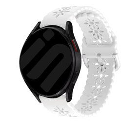 Strap-it Correa silicona estampada Samsung Galaxy Watch 6 - 44mm (blanco)